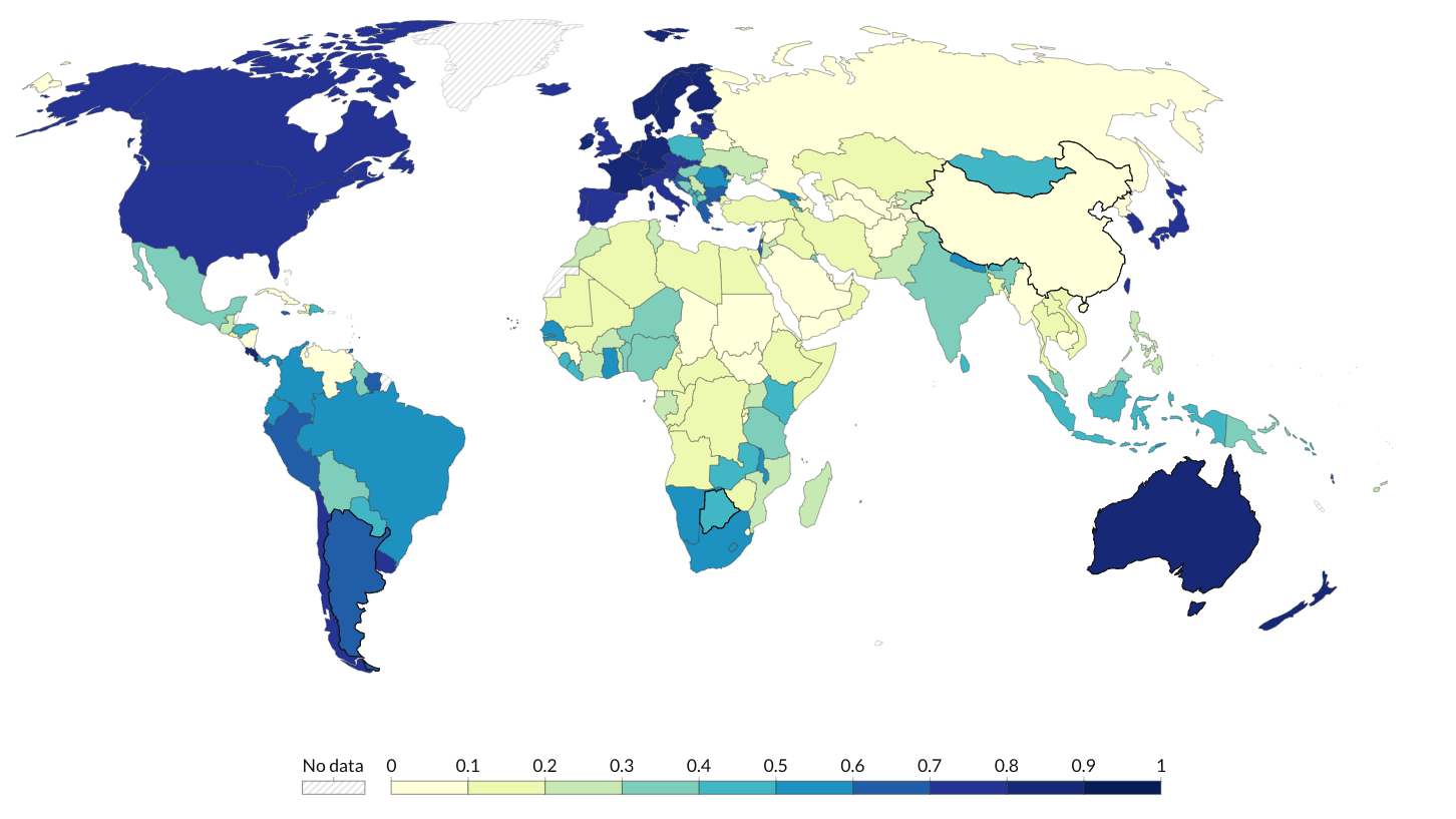 V-Dem Liberal democracy index